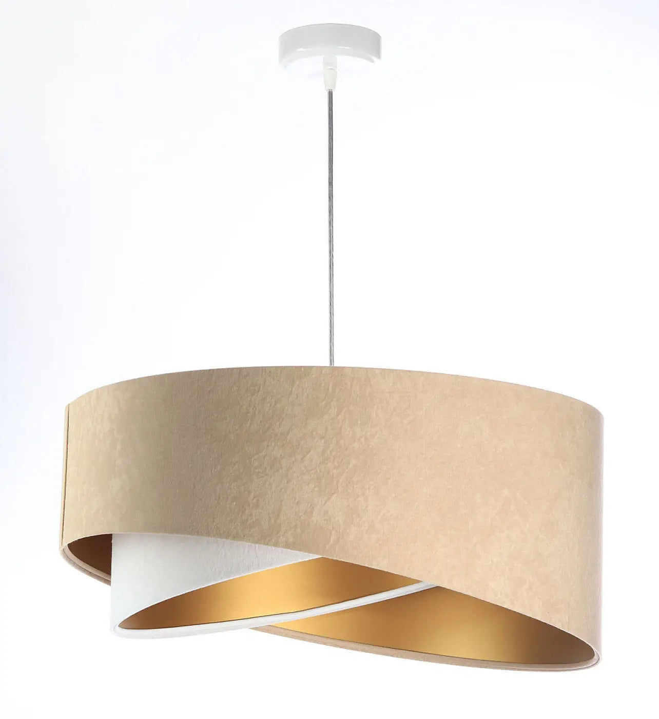 Suspension Luminaire Design - Galaxy Auric (Beige/Blanc)