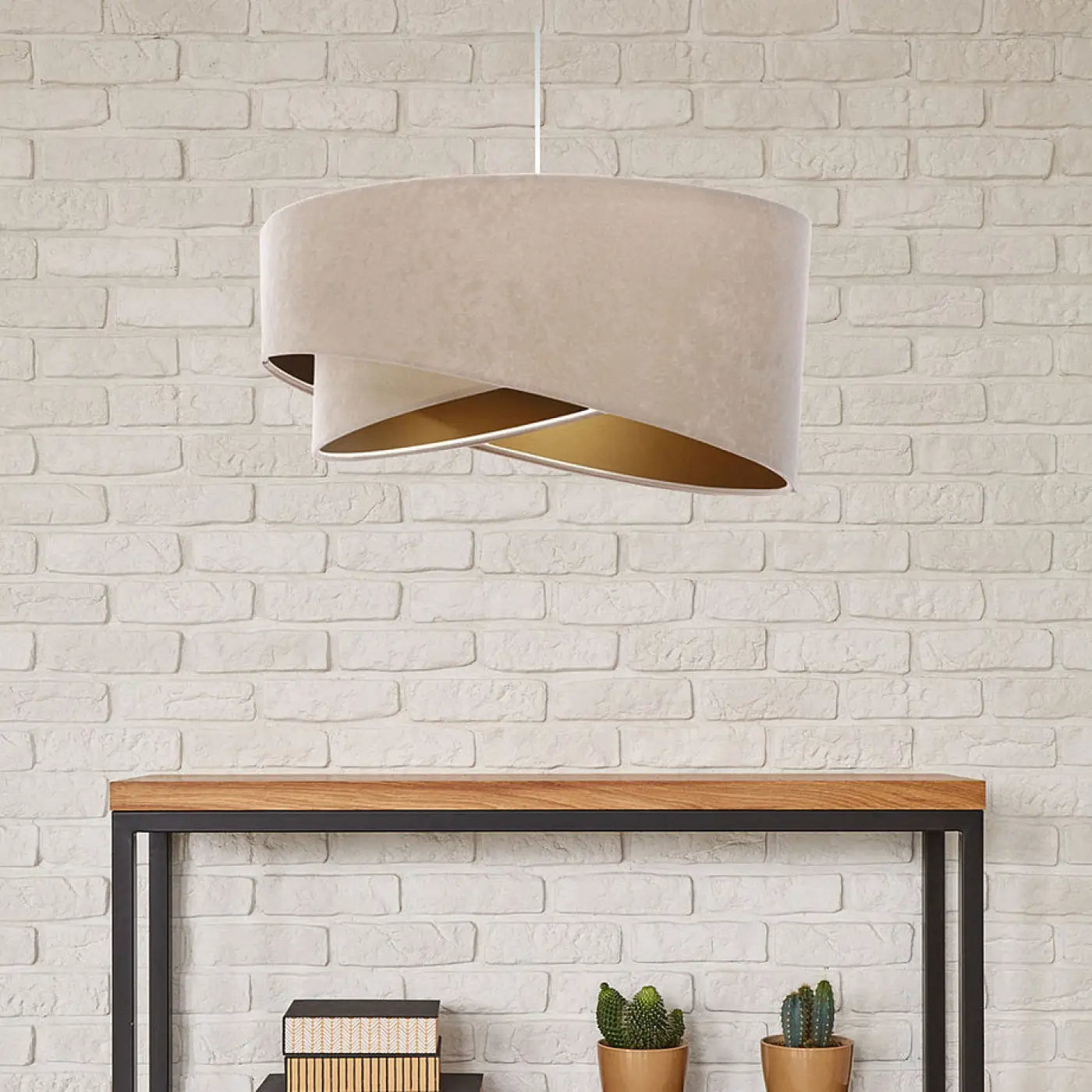 Suspension Luminaire Design - Galaxy Auric  (Beige/Doré)