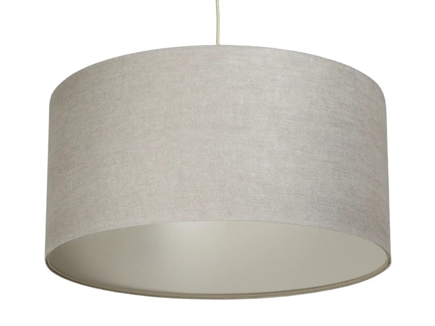 Suspension Luminaire Design - Boho Linen (Beige)