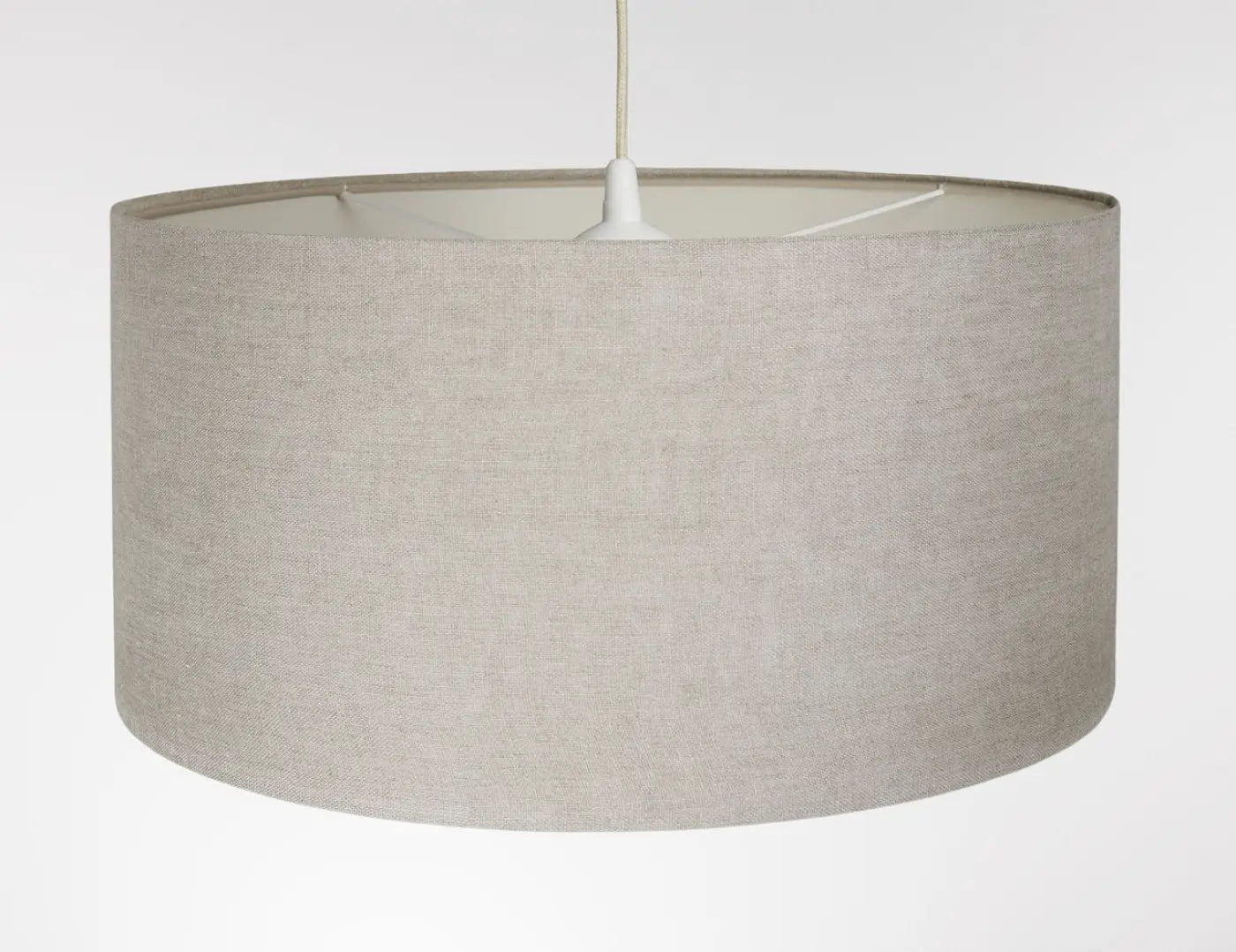 Suspension Luminaire Design - Boho Linen (Beige)