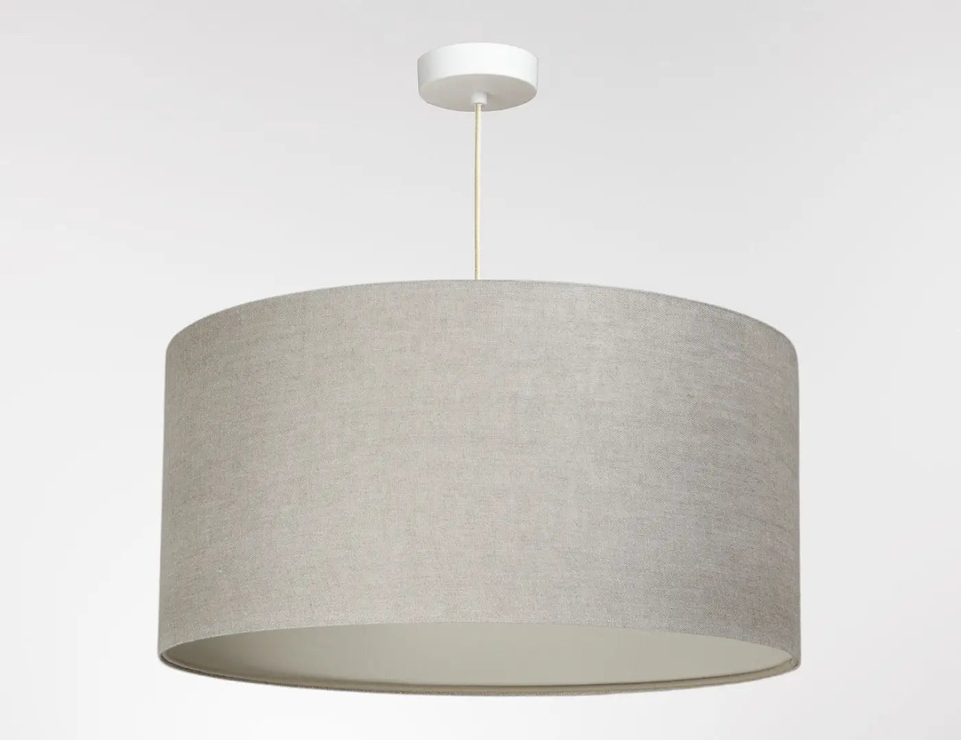 Suspension Luminaire Design - Boho Linen (Beige)