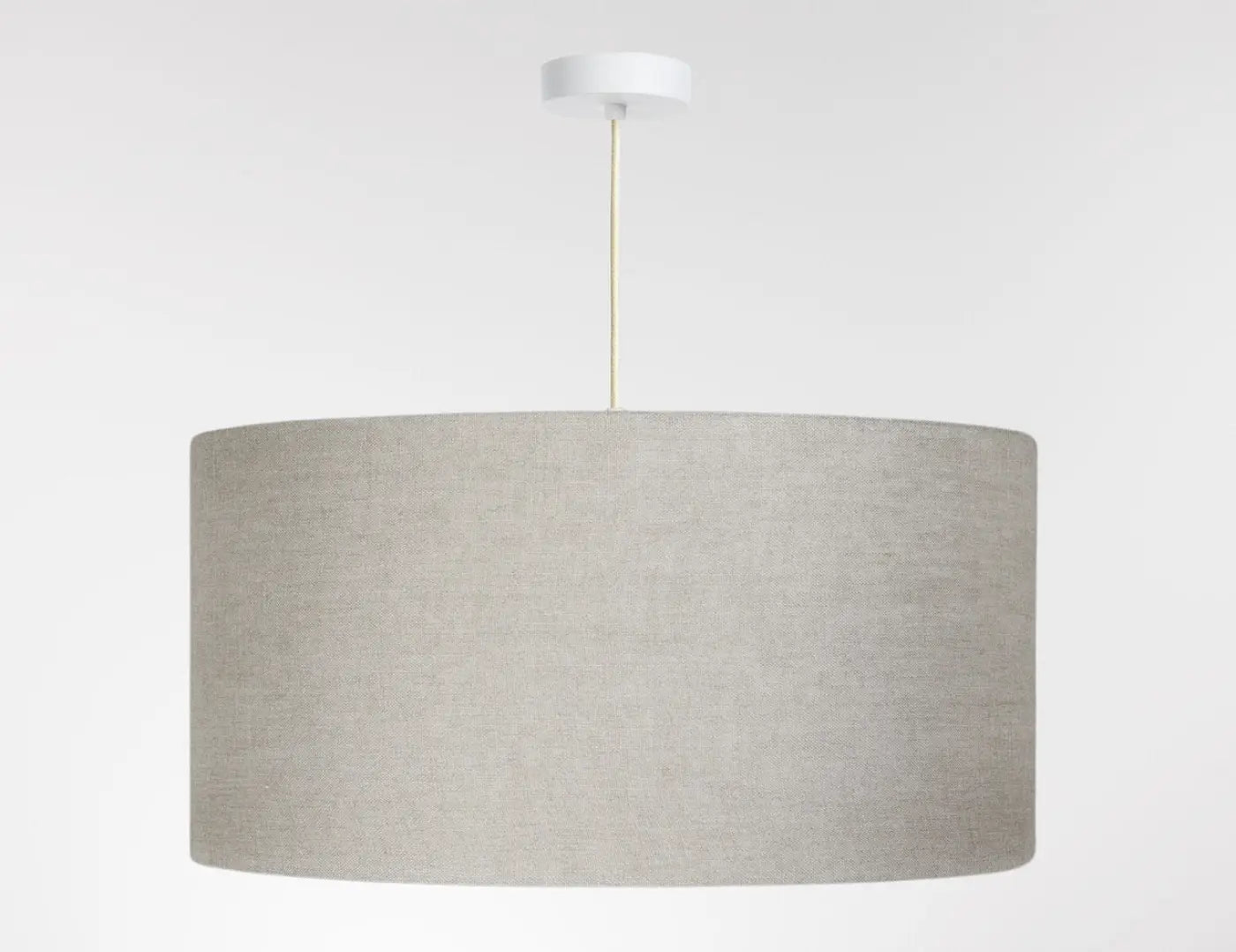 Suspension Luminaire Design - Boho Linen (Beige)