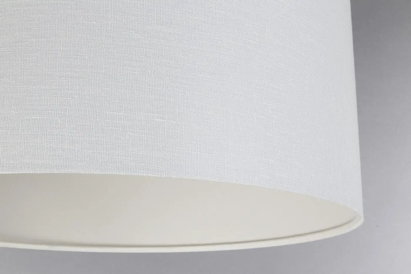 Suspension Luminaire Design - Boho Linen (Blanc Crème)