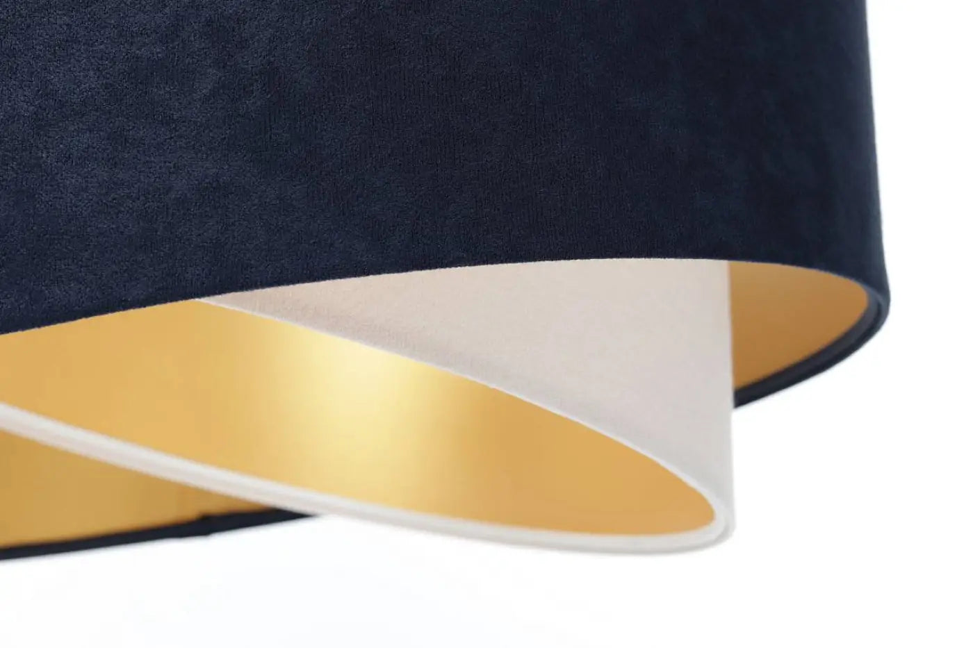Suspension Luminaire Design - Galaxy Auric (Bleu Marine/Blanc)