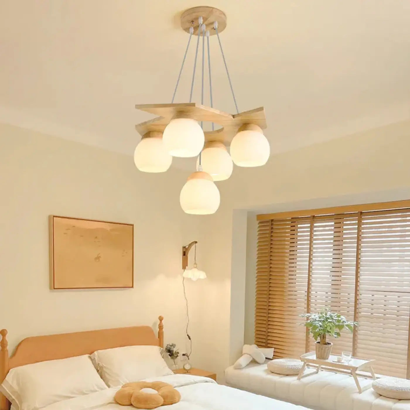 Suspension Luminaire Design en Bois - Wodel