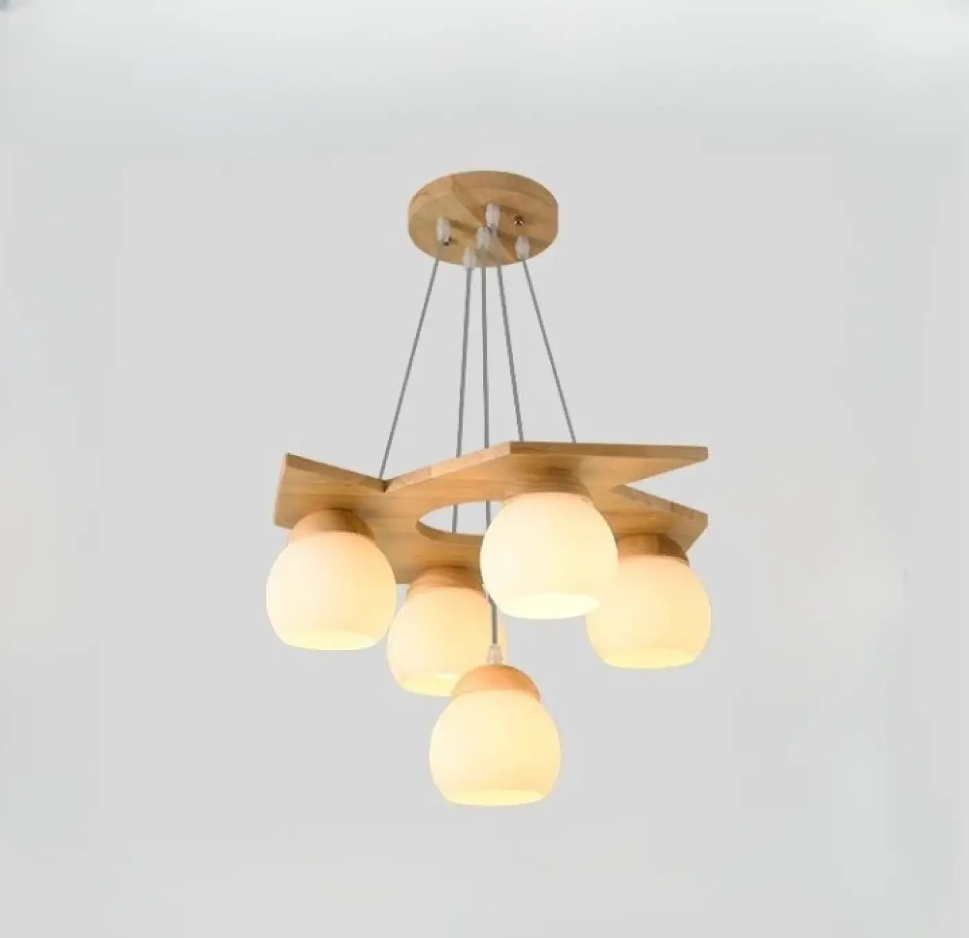 Suspension Luminaire Design en Bois - Wodel