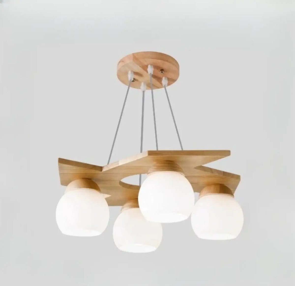 Suspension Luminaire Design en Bois - Wodel