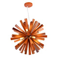 Suspension Luminaire Design en Bois - Solaris