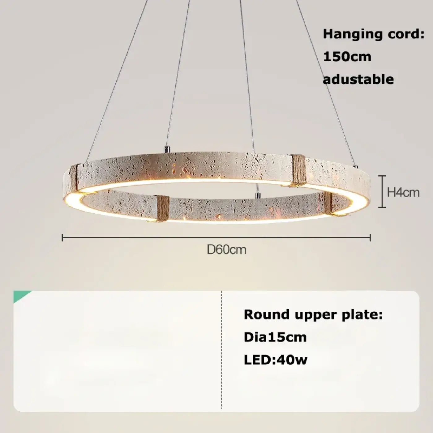Suspension Luminaire Design - Dourtyse