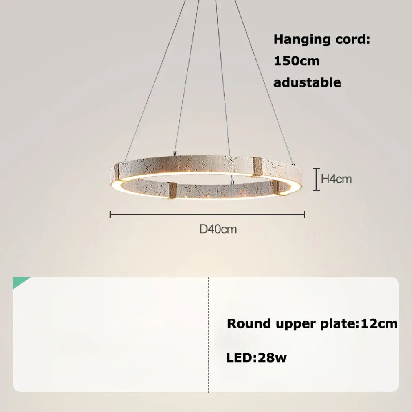 Suspension Luminaire Design - Dourtyse
