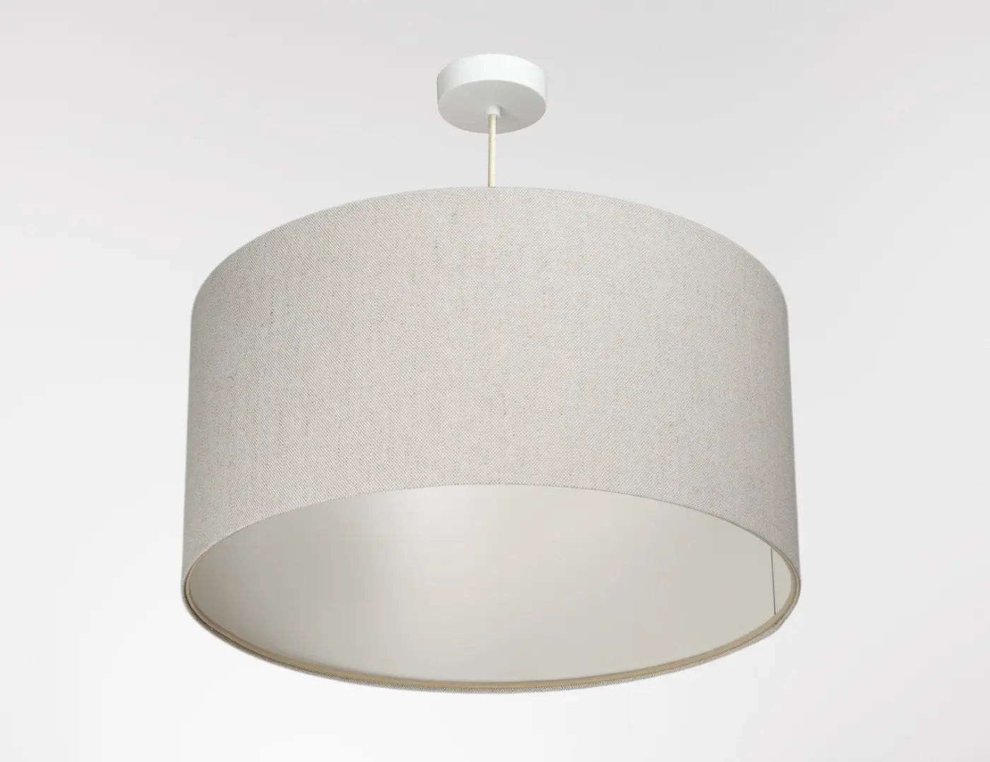 Suspension Luminaire Design - Boho Linen (Crème)