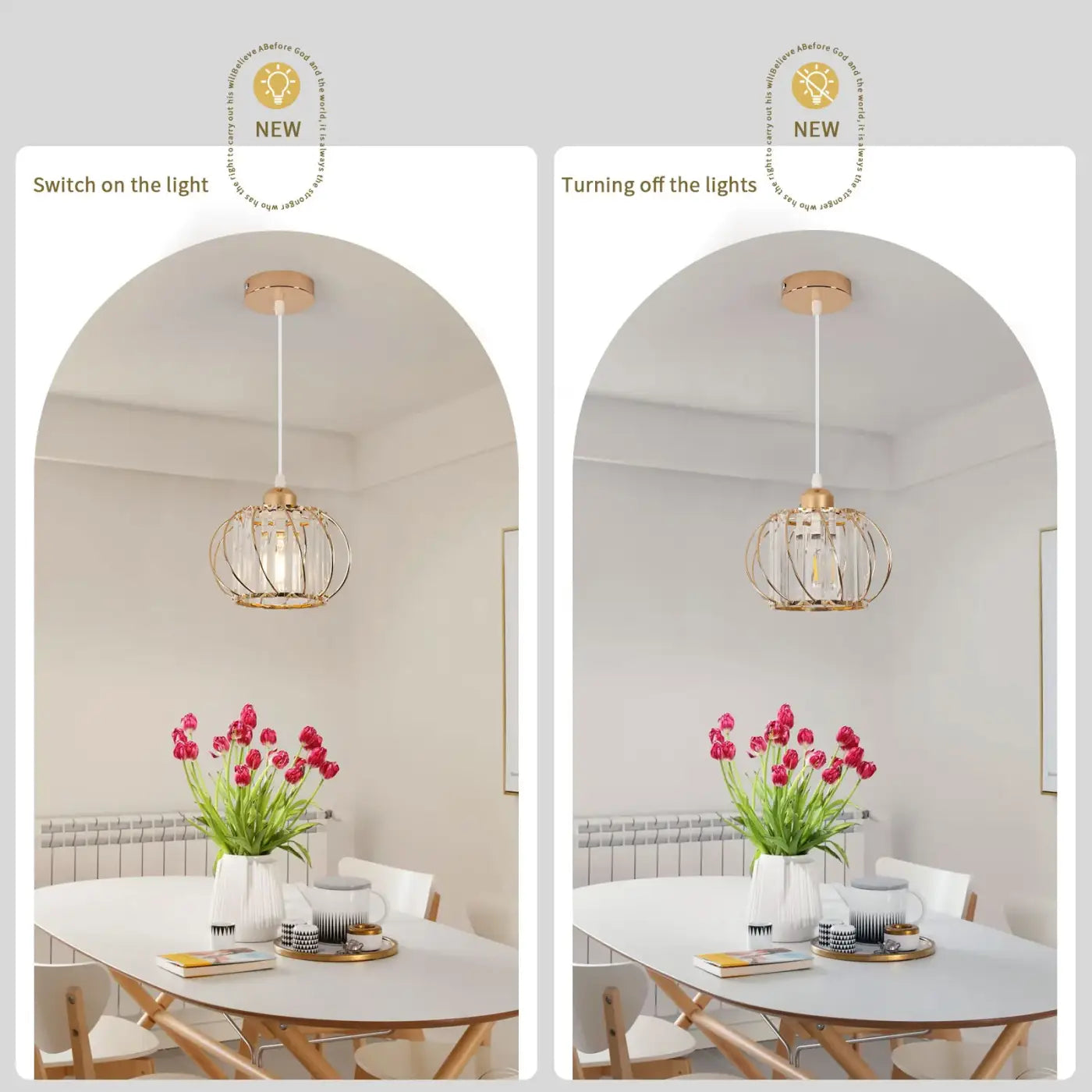 Suspension Luminaire Design en Metal - Teany