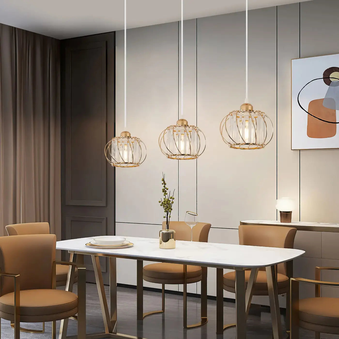 Suspension Luminaire Design en Metal - Teany