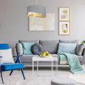 Suspension Luminaire Design - Galaxy Auric (Gris/Blanc)