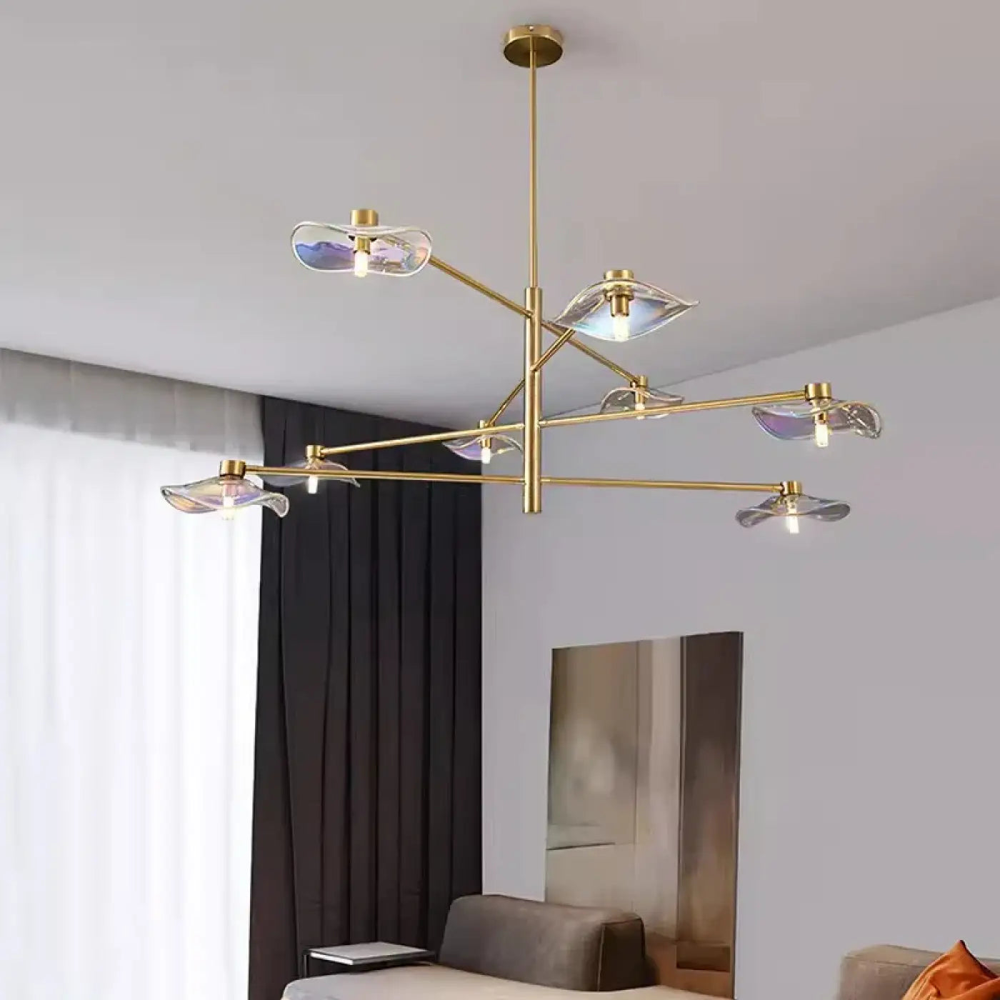 Suspension Luminaire Design en Verre - Vetros
