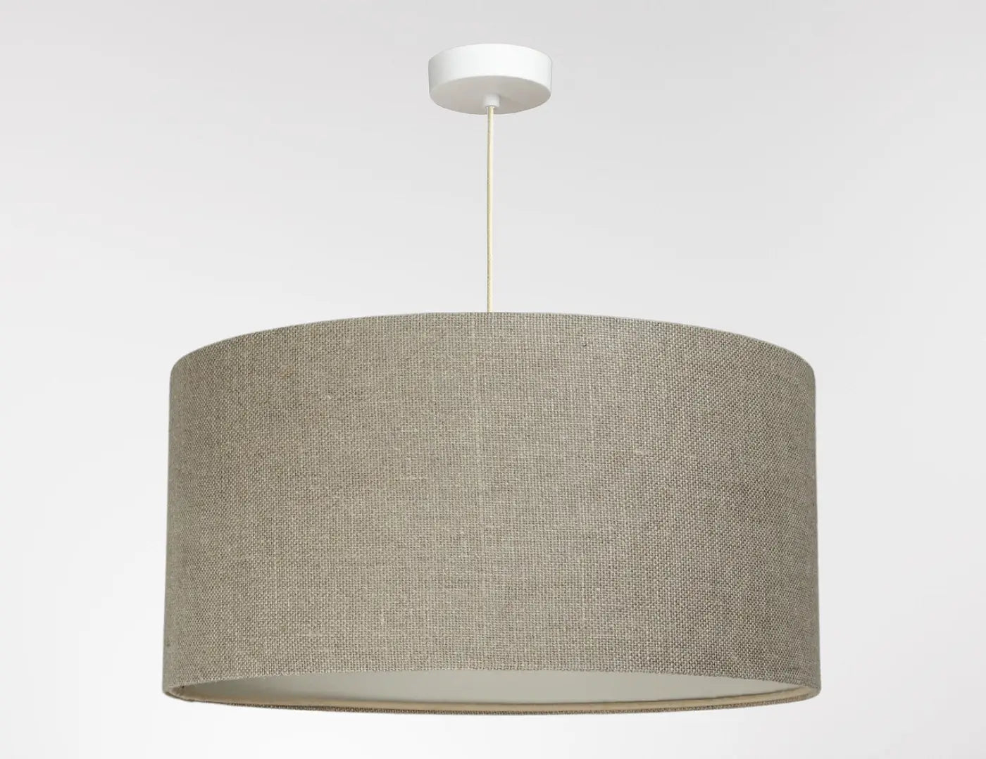 Suspension Luminaire Design - Boho Linen (Kaki)