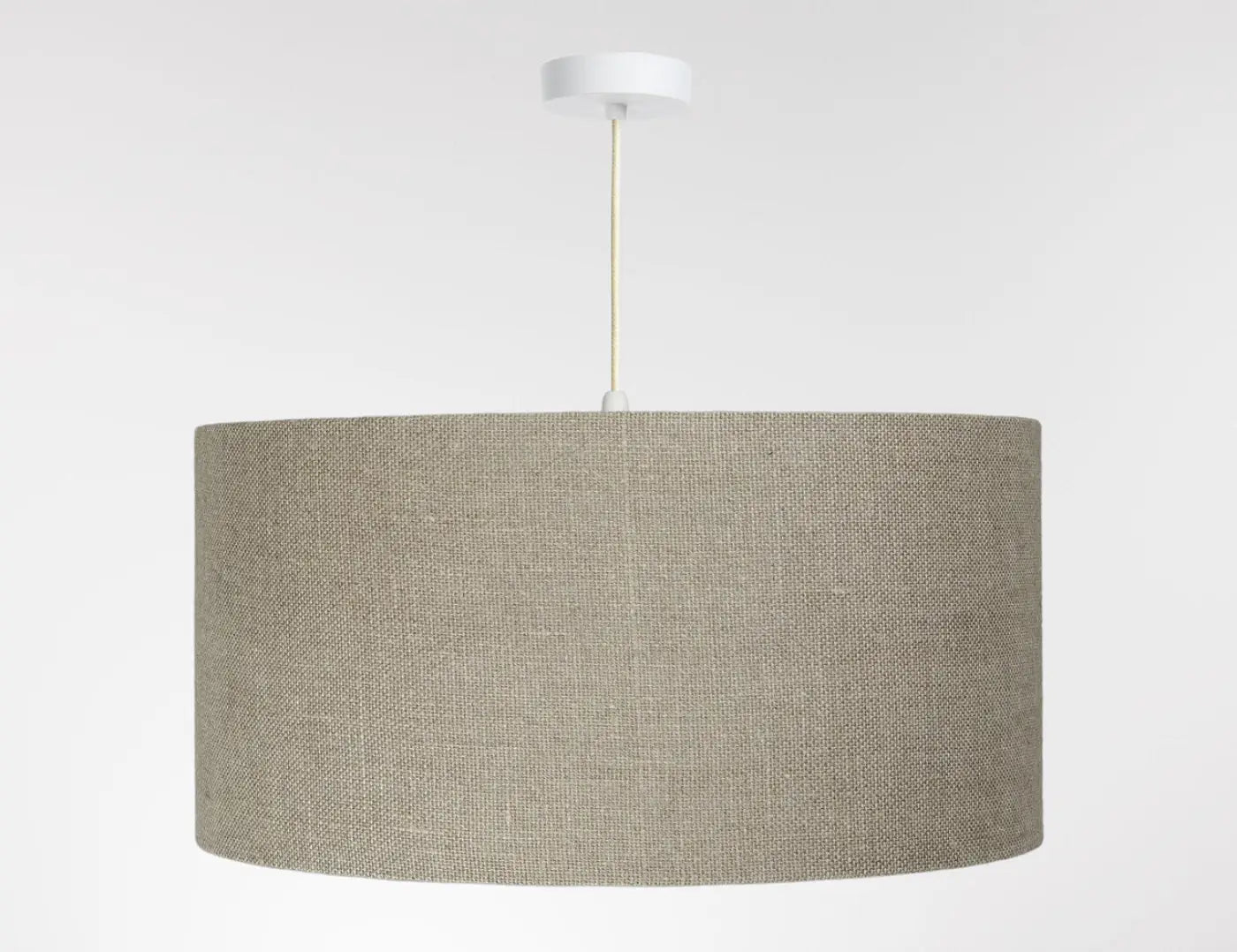 Suspension Luminaire Design - Boho Linen (Kaki)