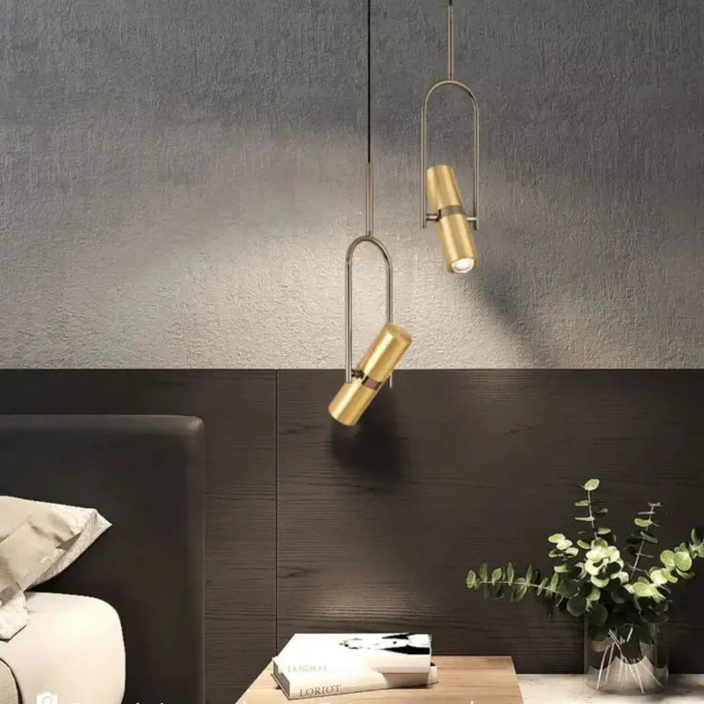 Suspension Luminaire Design en Laiton - Sigo