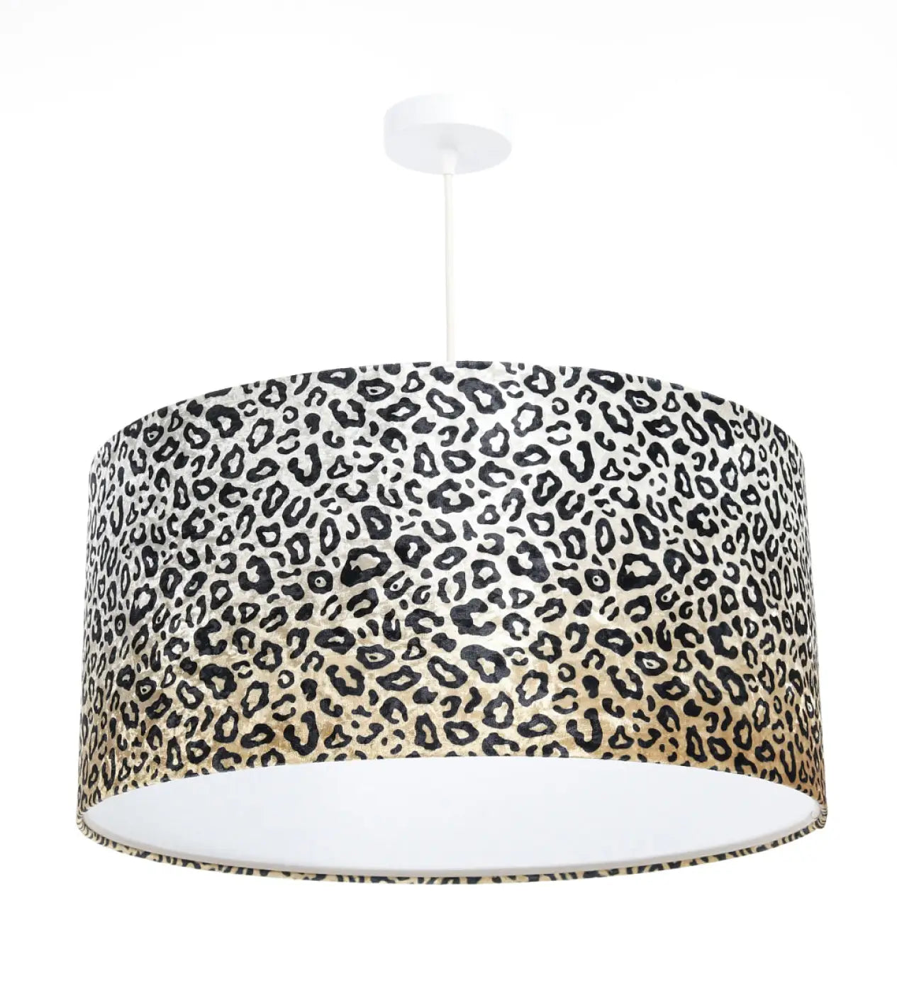 Suspension Luminaire Design - Safari (Creme/Noir)