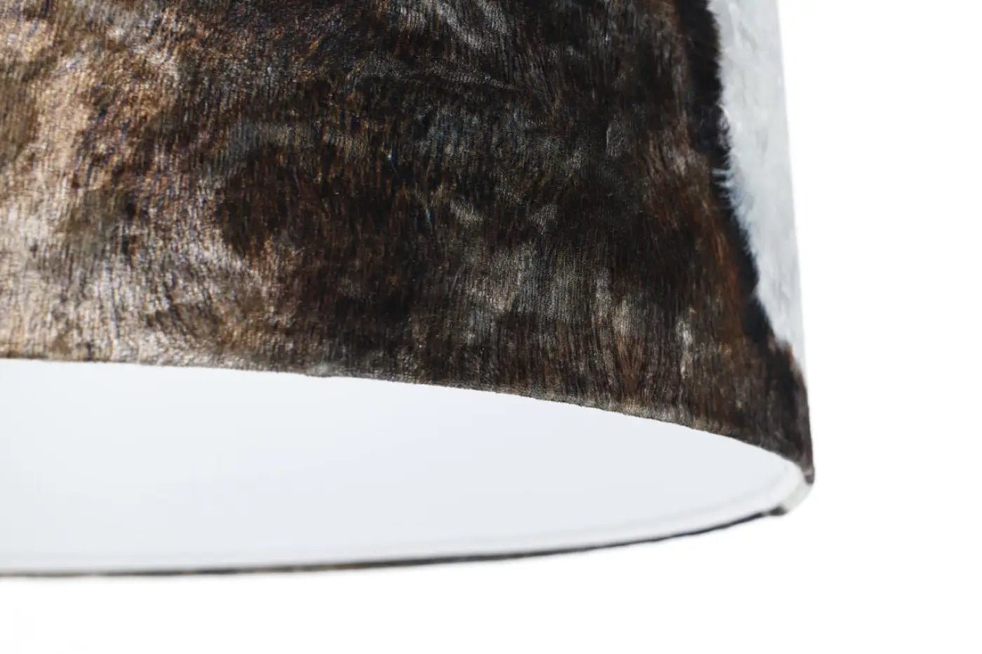 Suspension Luminaire Design - Safari (Marron/Blanc)