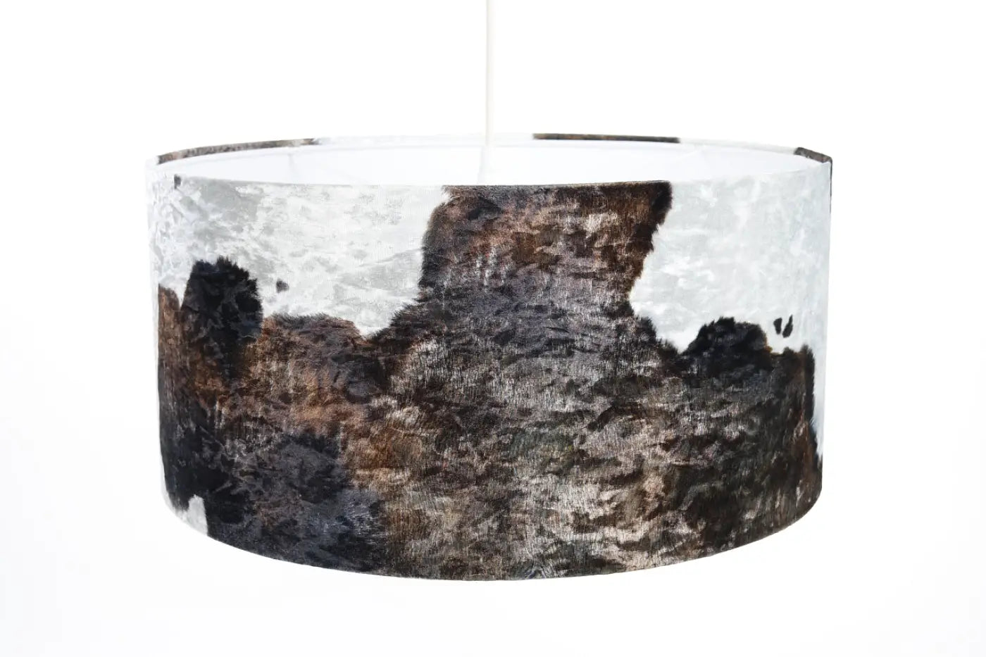Suspension Luminaire Design - Safari (Marron/Blanc)