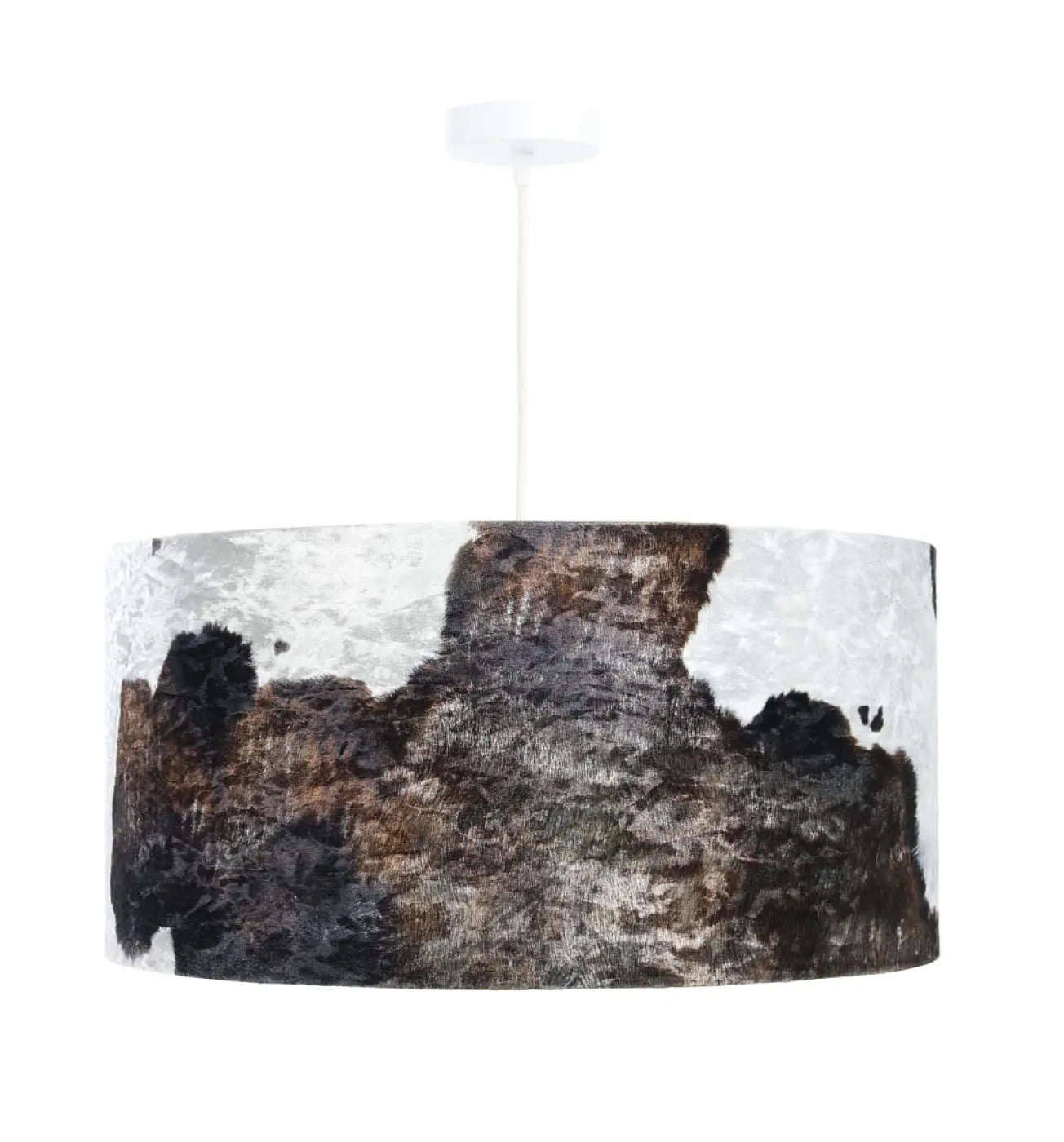 Suspension Luminaire Design - Safari (Marron/Blanc)