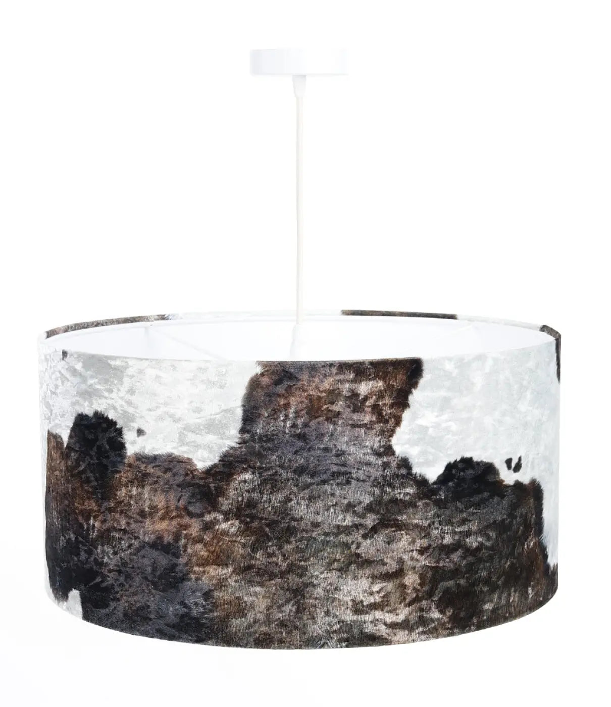 Suspension Luminaire Design - Safari (Marron/Blanc)