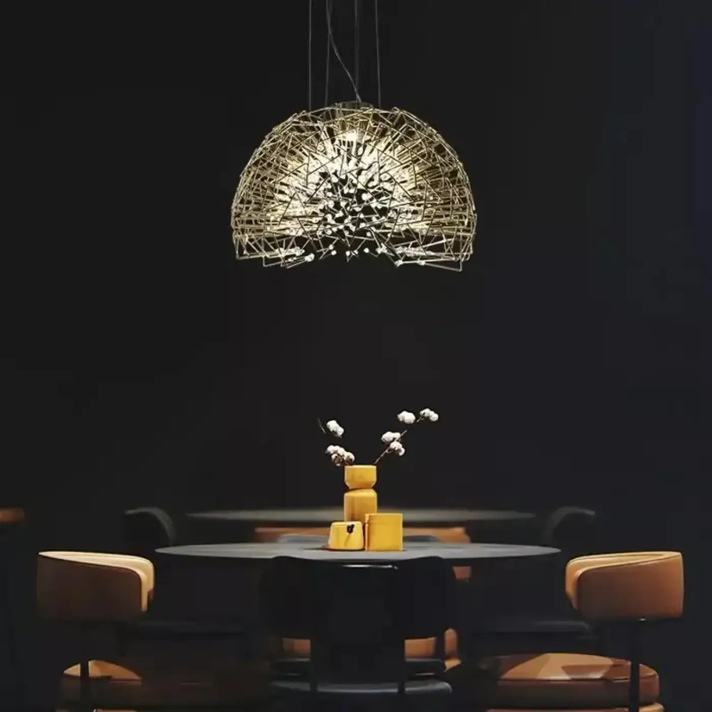 Suspension Luminaire Design en Metal - Texia