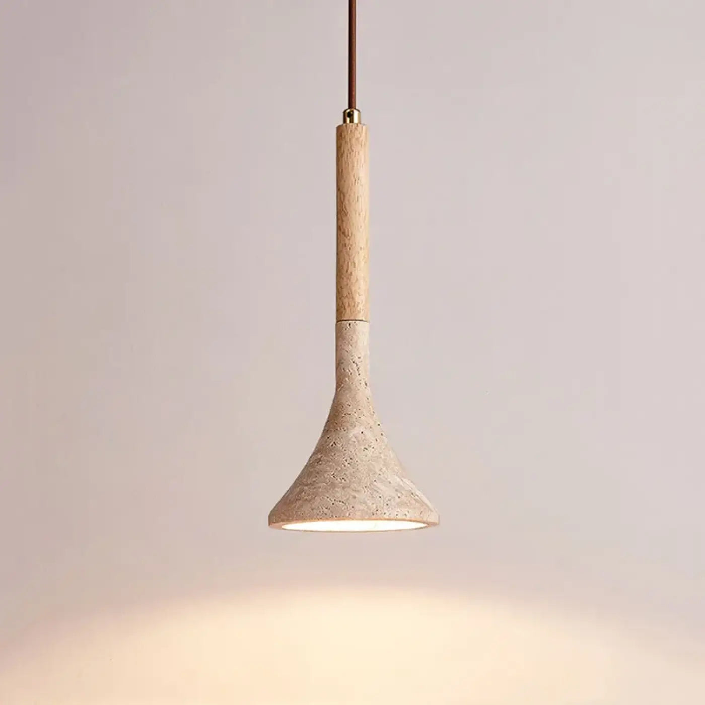 Suspension Luminaire Design en Bois - Mousa