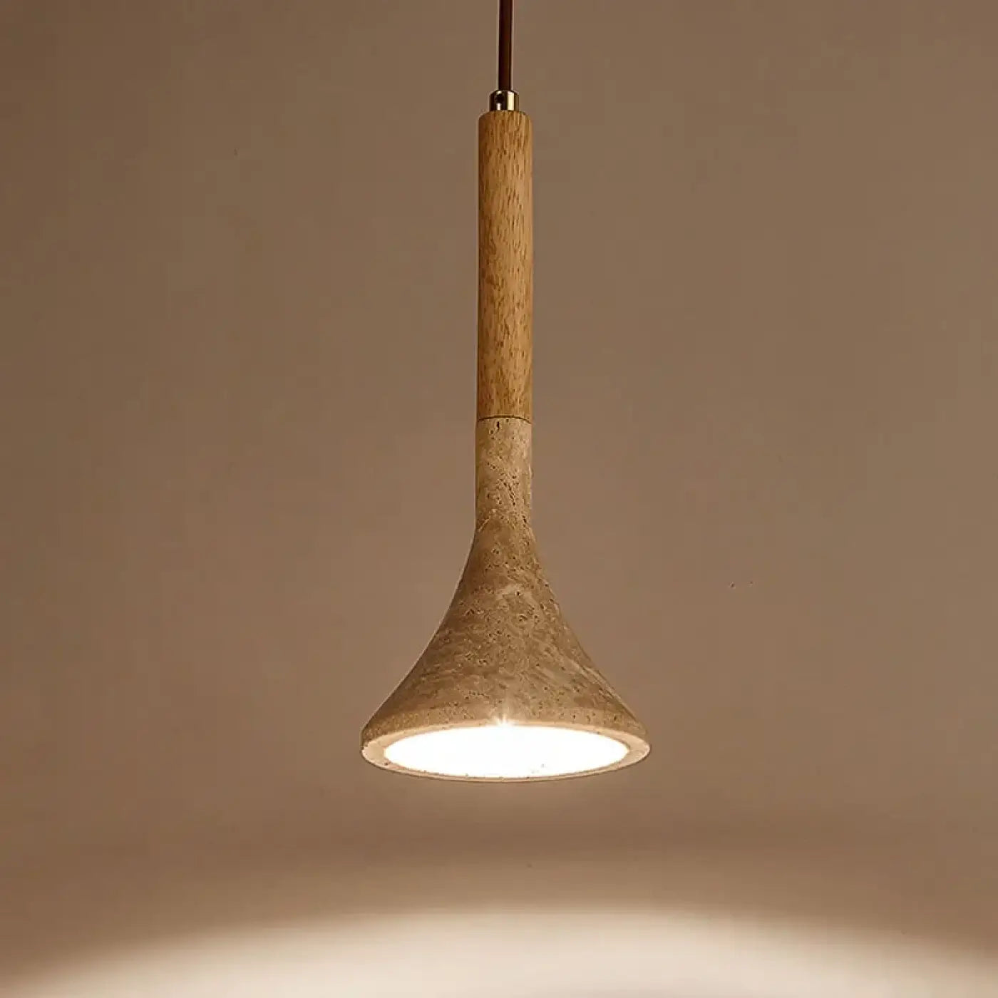 Suspension Luminaire Design en Bois - Mousa