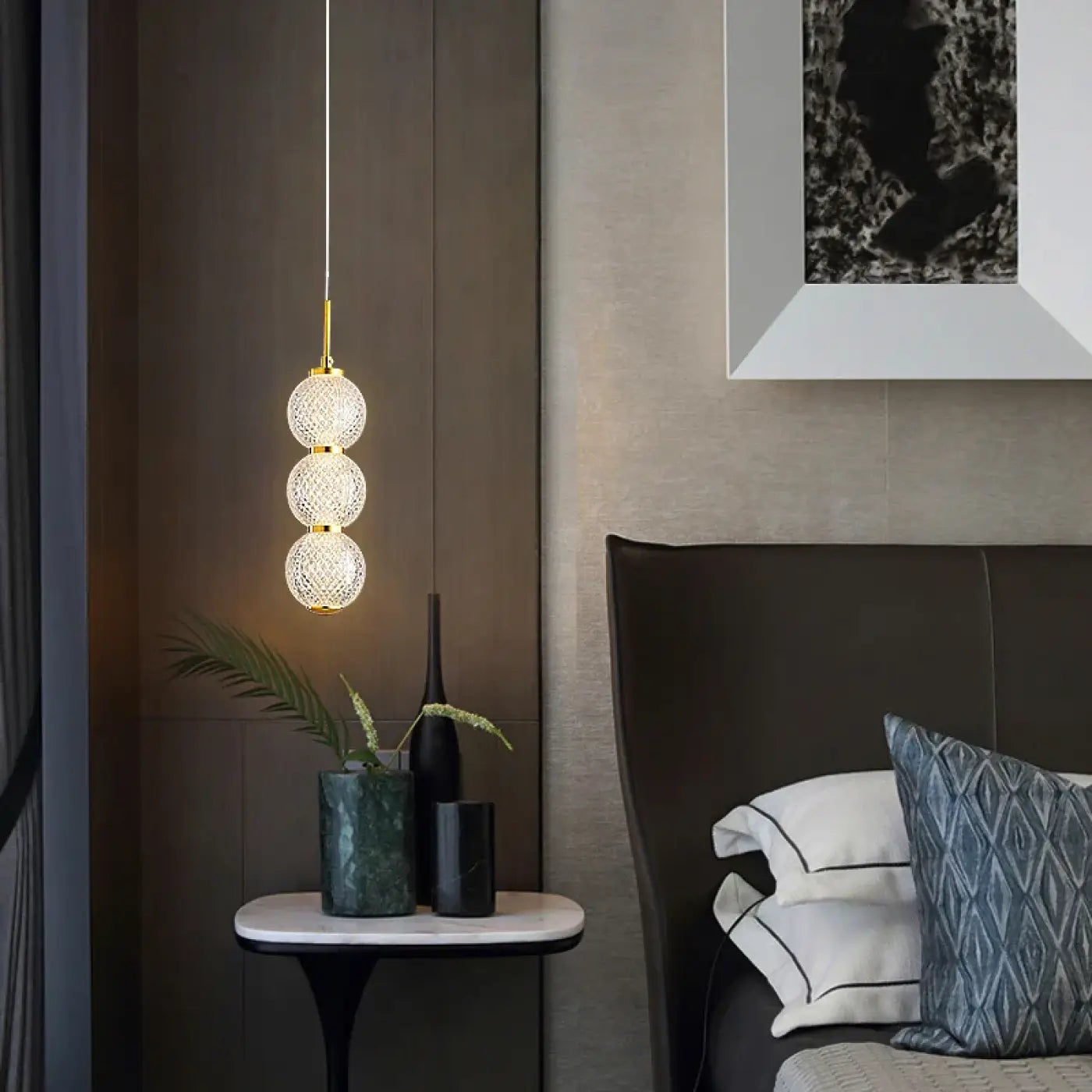 Suspension Luminaire Design en Verre - Lolumi