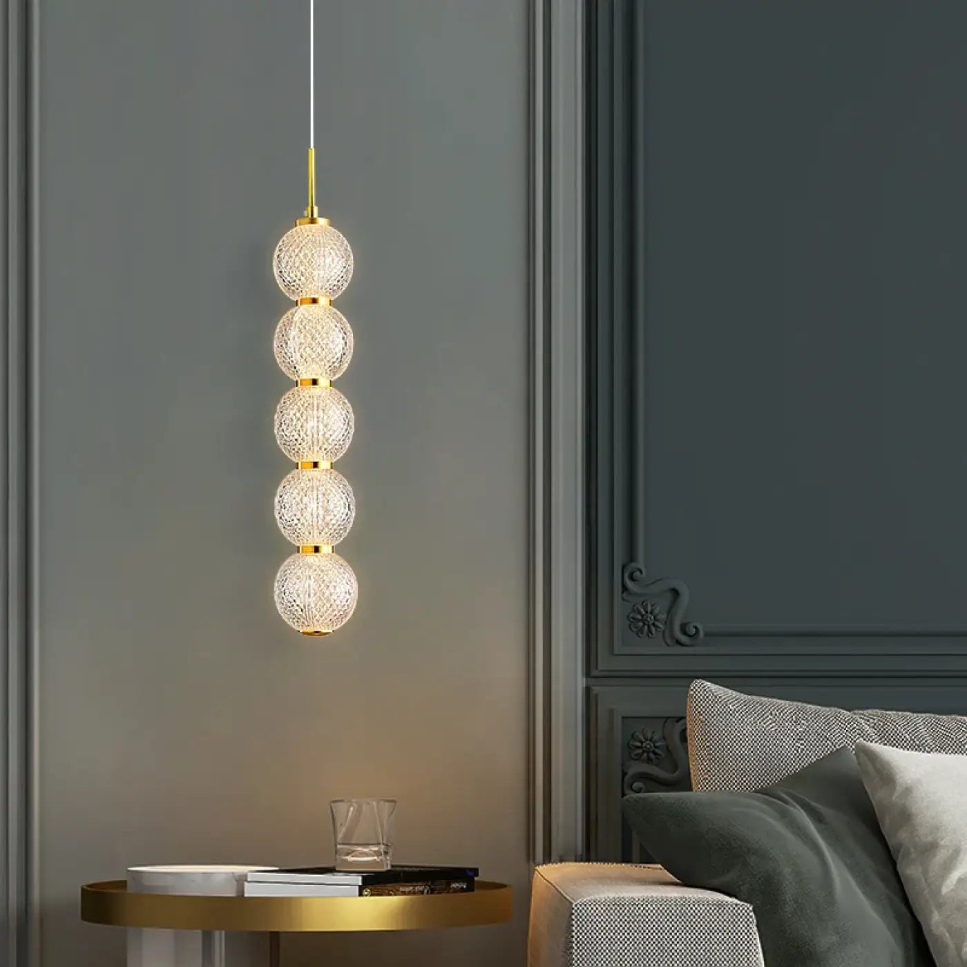 Suspension Luminaire Design en Verre - Lolumi
