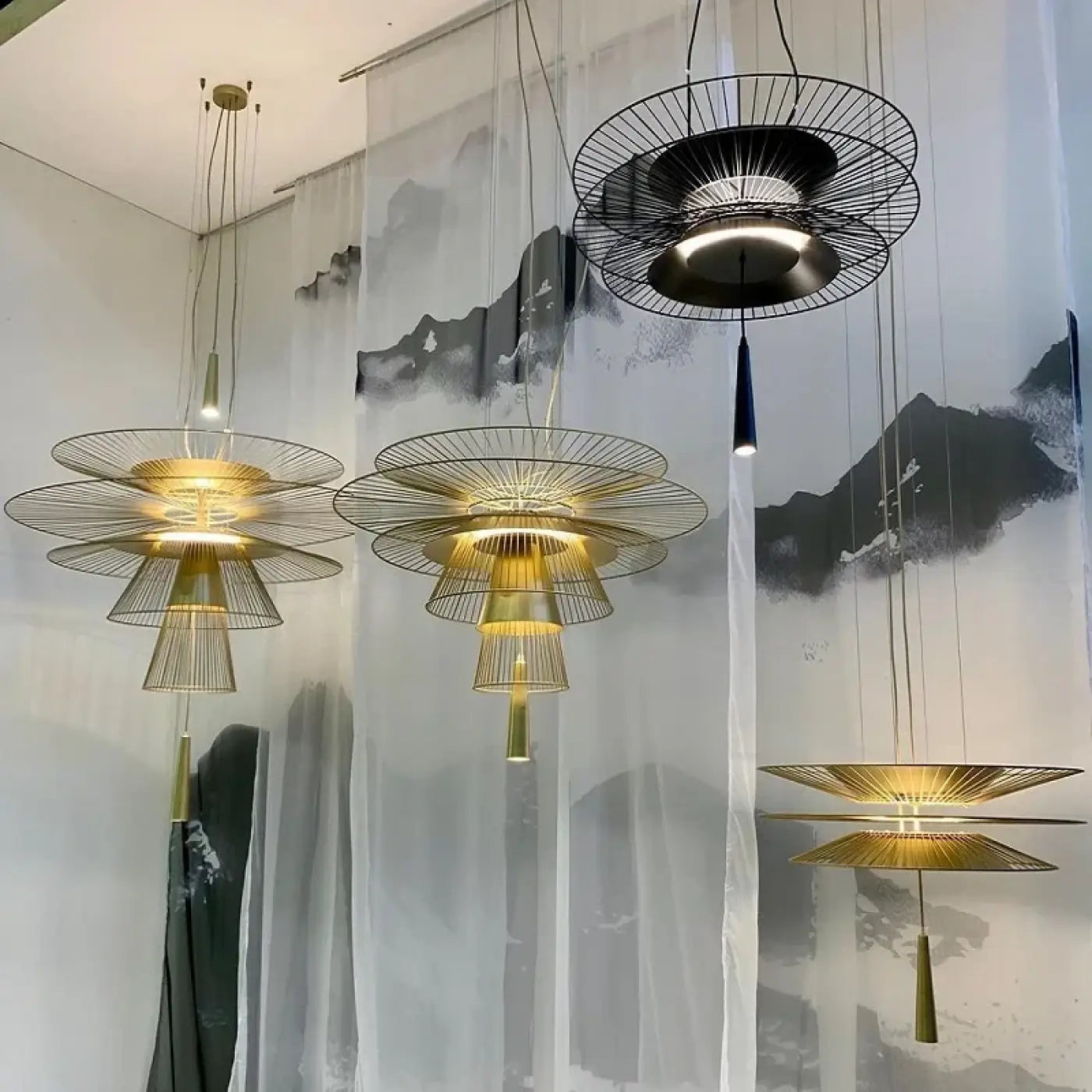 Suspension Luminaire Design en Metal - Trulis