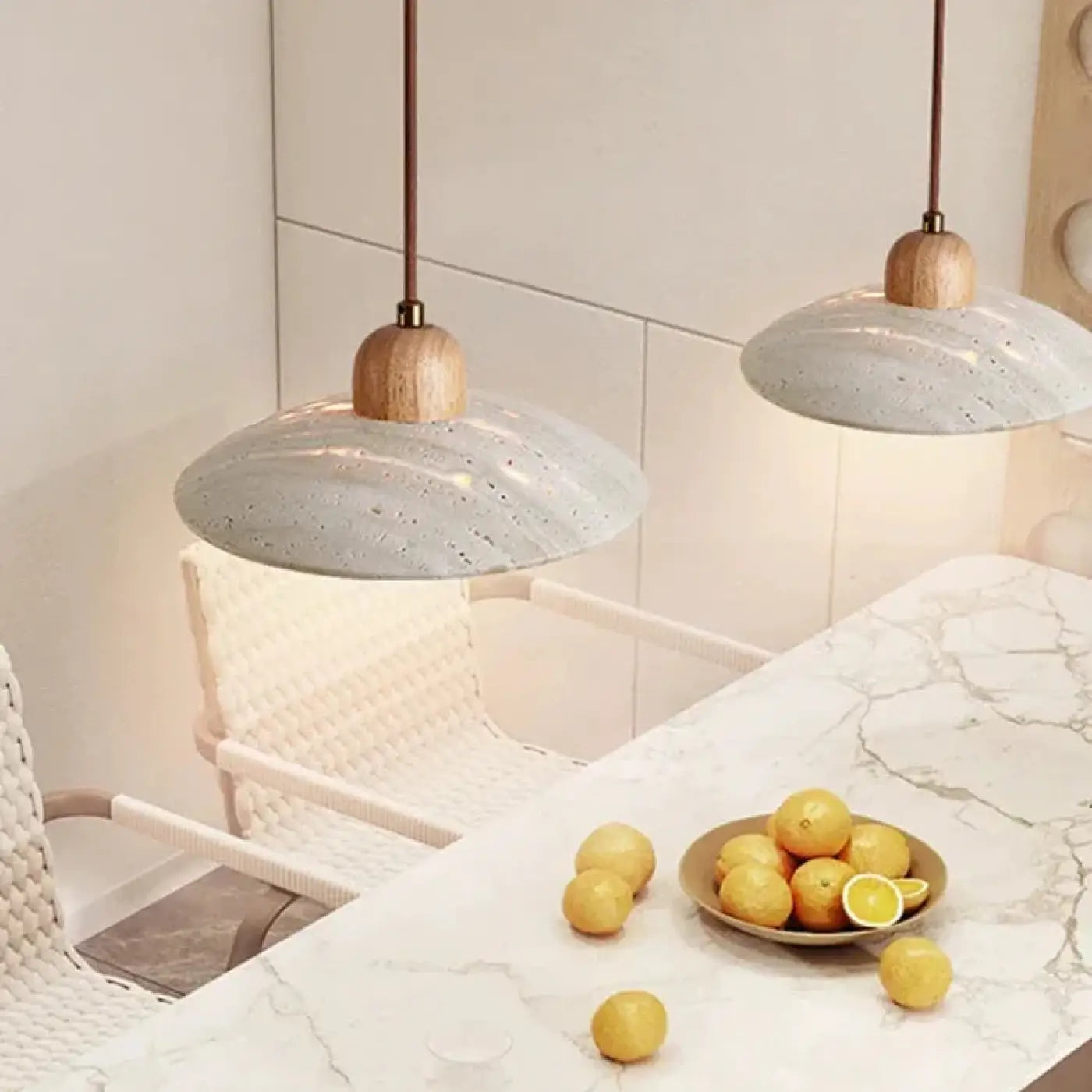 Suspension Luminaire Design en Bois - Bisa