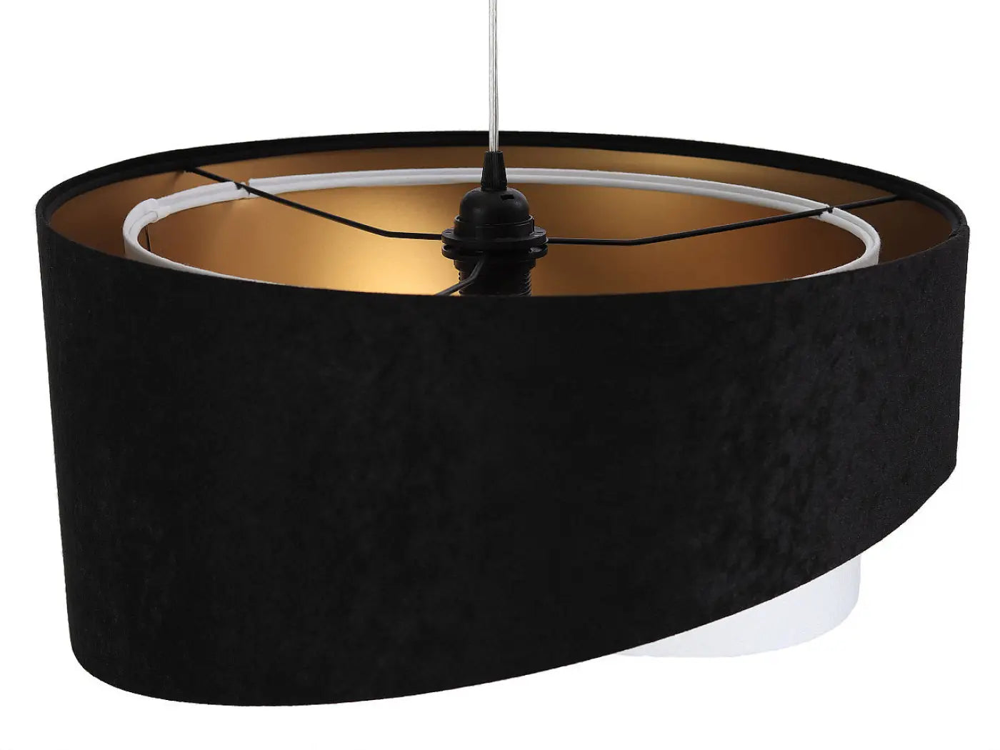 Suspension Luminaire Design - Galaxy Auric  (Noir/Blanc)