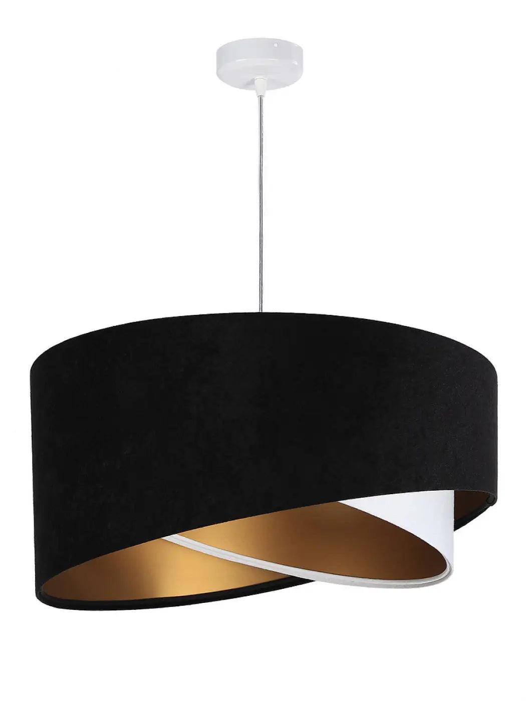 Suspension Luminaire Design - Galaxy Auric  (Noir/Blanc)