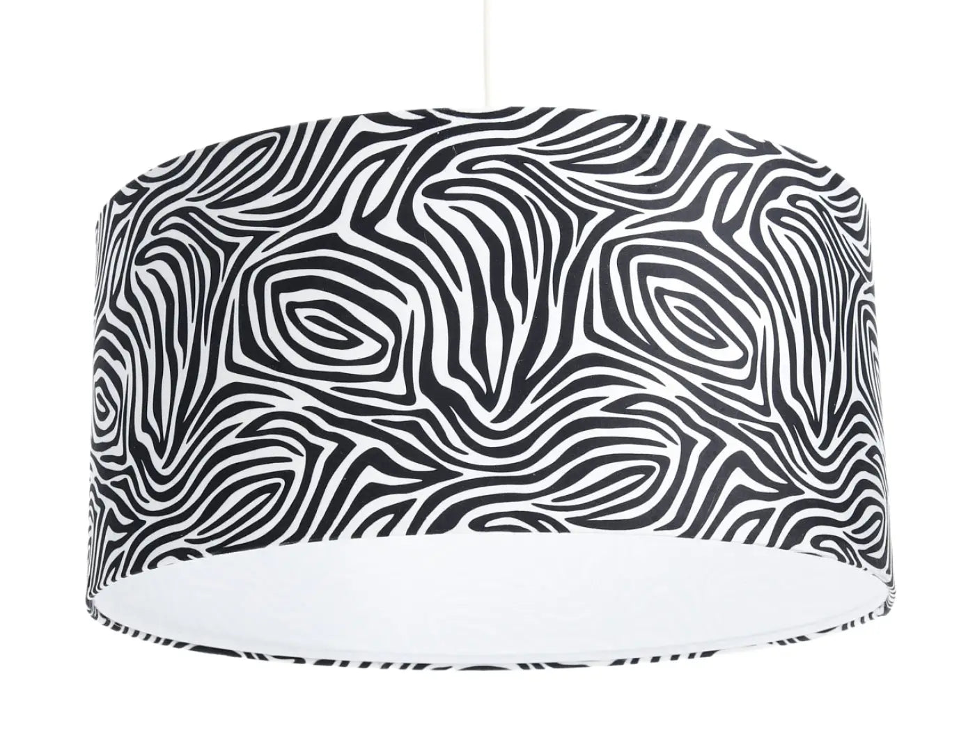 Suspension Luminaire Design - Safari (Noir/Blanc)