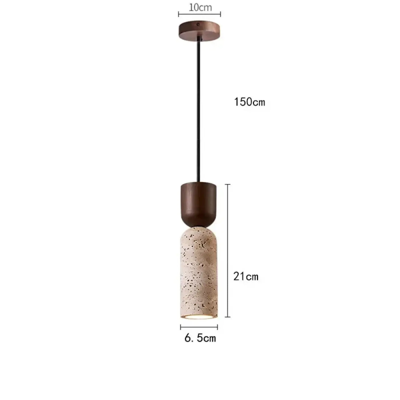 Suspension Luminaire Design en Bois - Receret