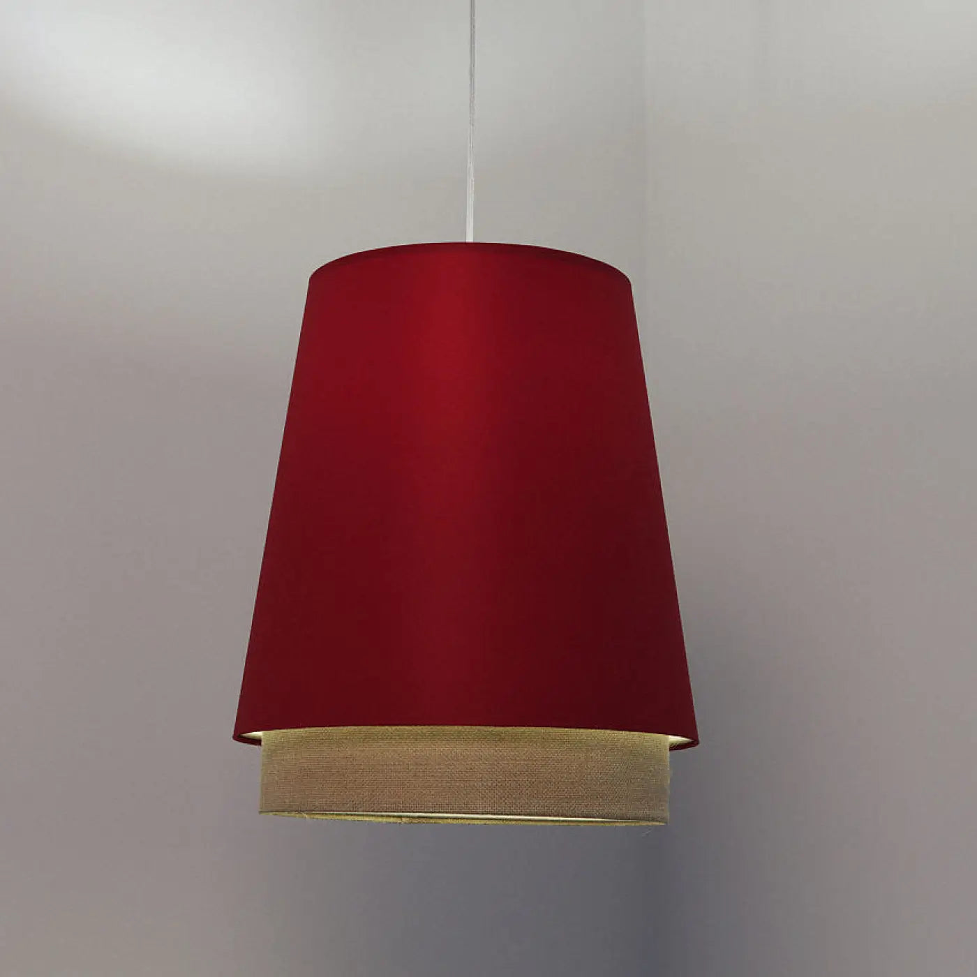 Suspension Luminaire Design - Sensei (Rouge)