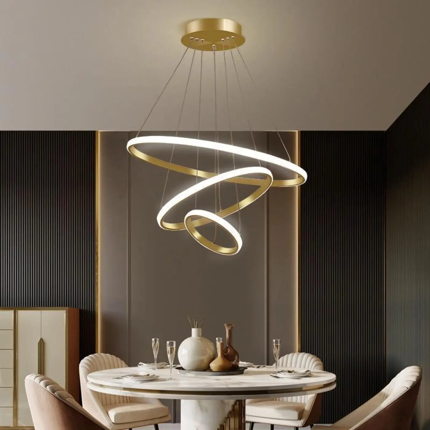 Suspension Luminaire Design - Circle