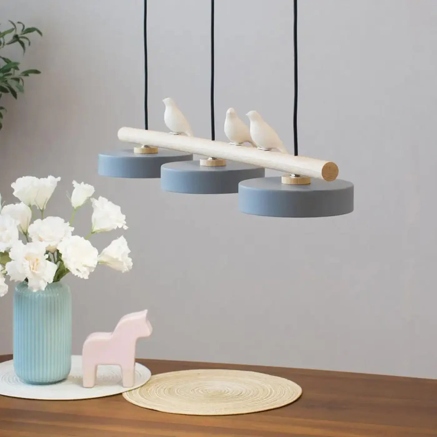 Suspension Luminaire Design en Bois - Sopoise