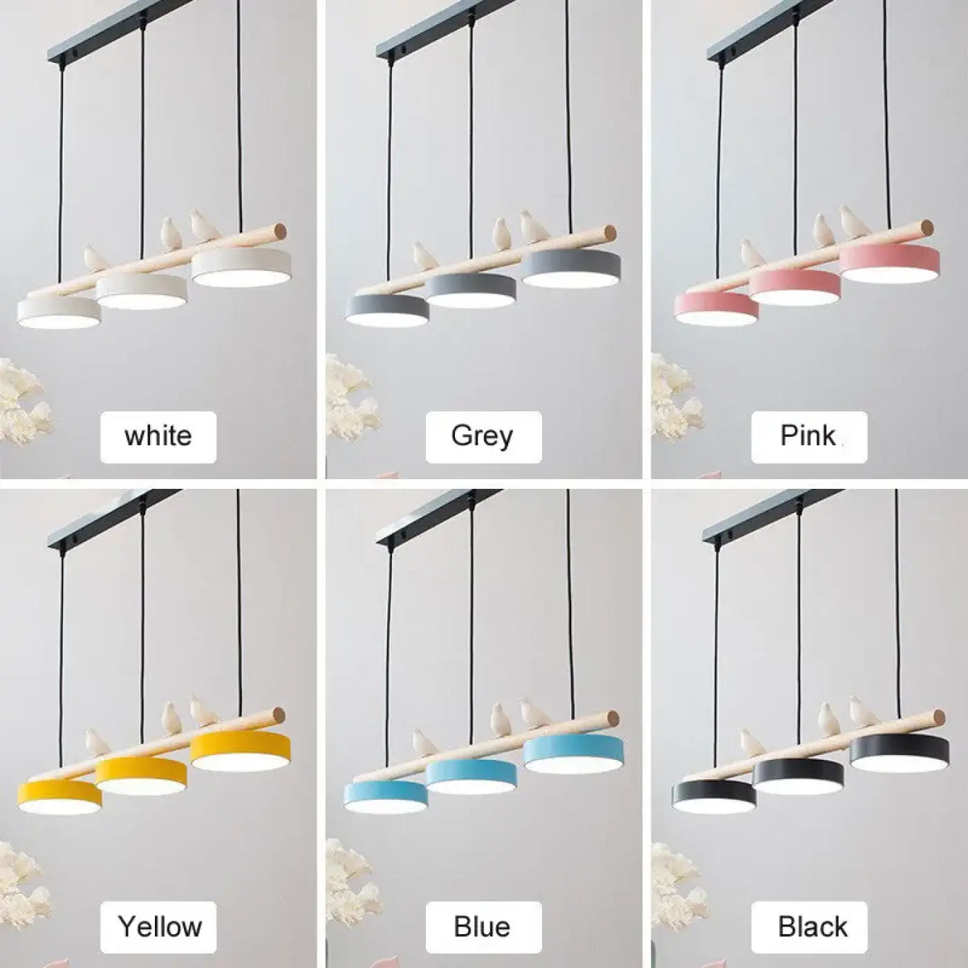 Suspension Luminaire Design en Bois - Sopoise
