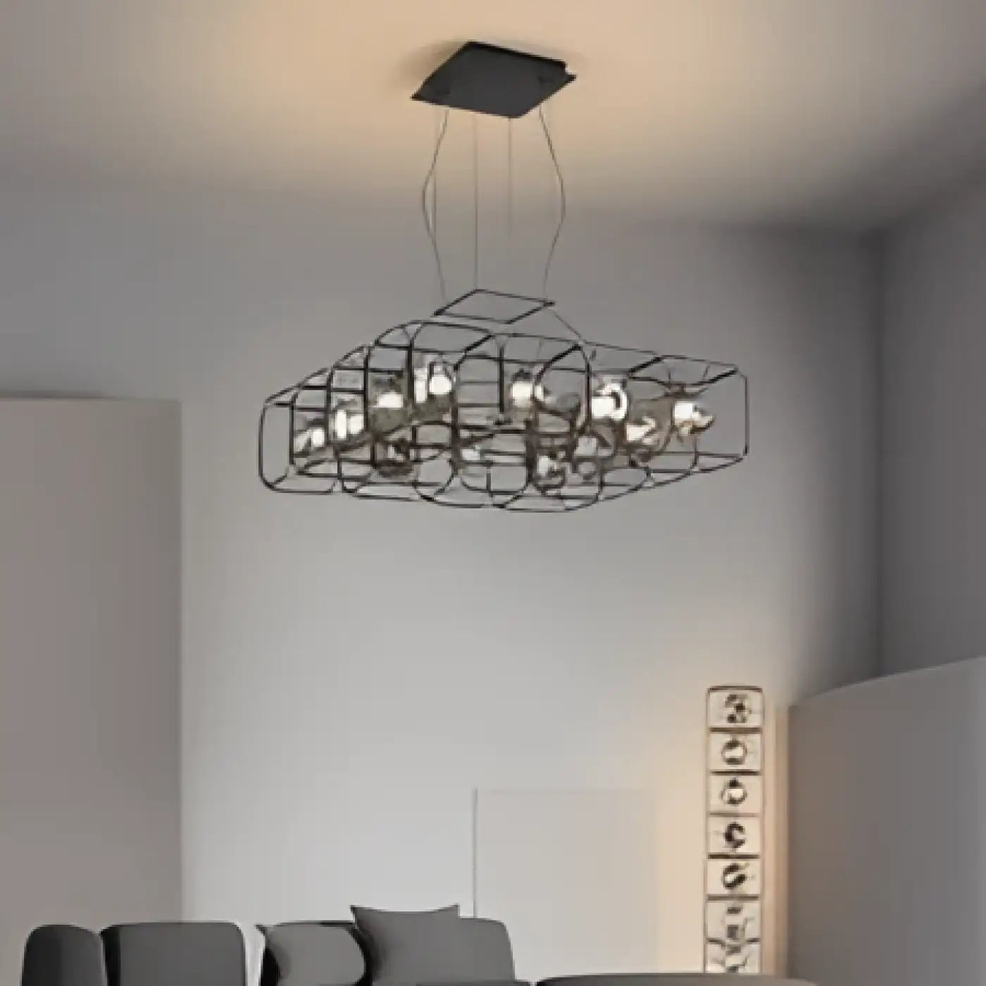 Suspension Luminaire Design en Metal - Nexora