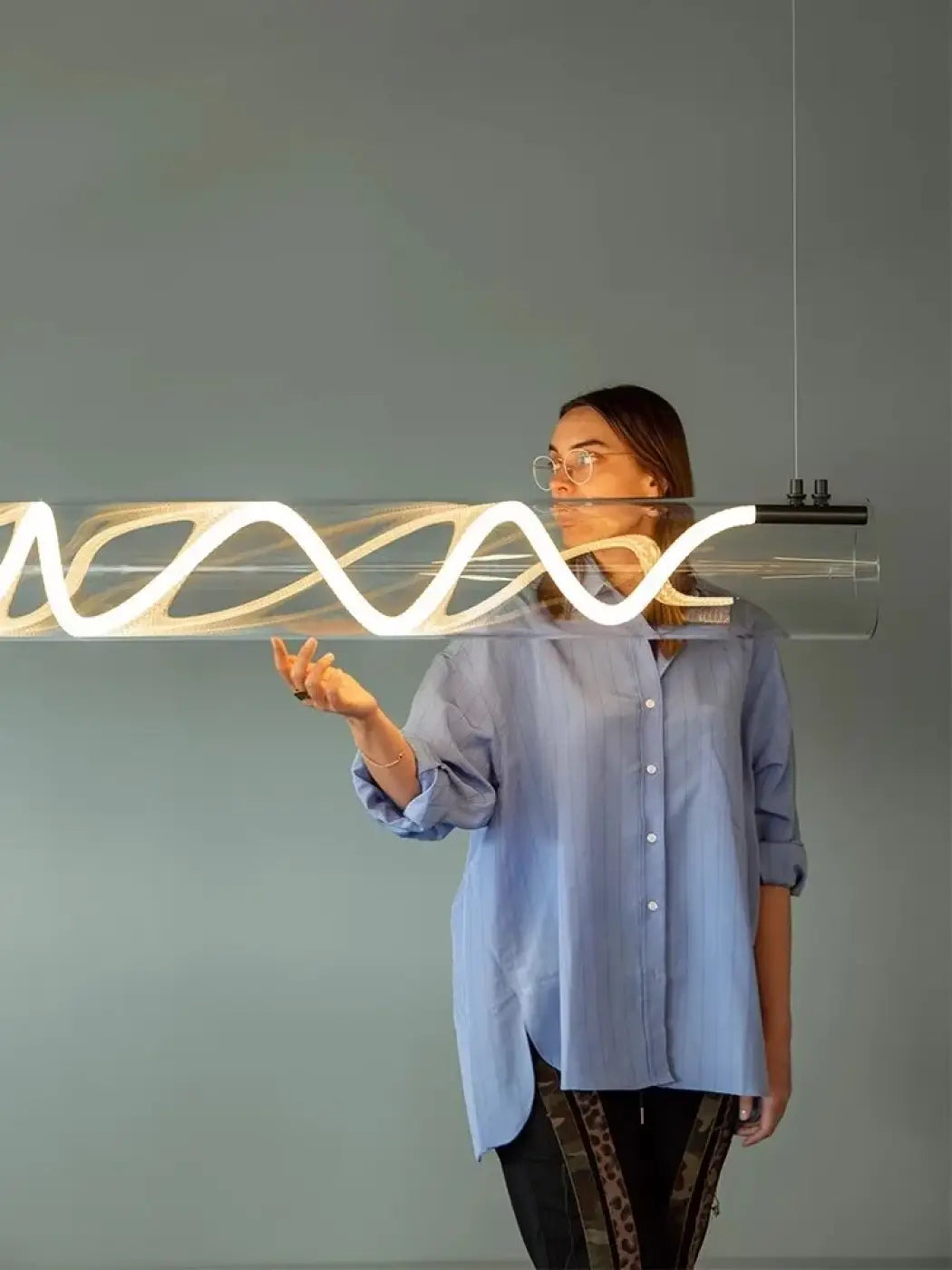 Suspension Luminaire Design en Verre - Tatu