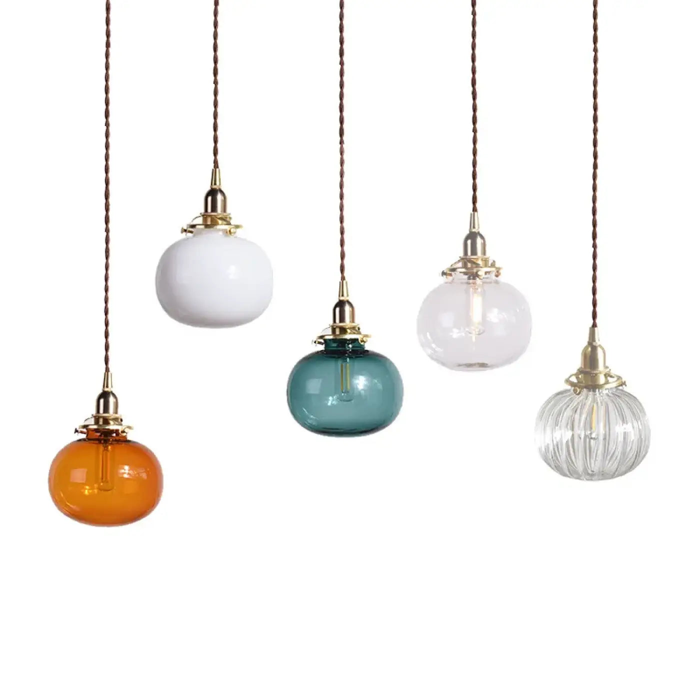 Suspension Luminaire Design en Verre - Enbou