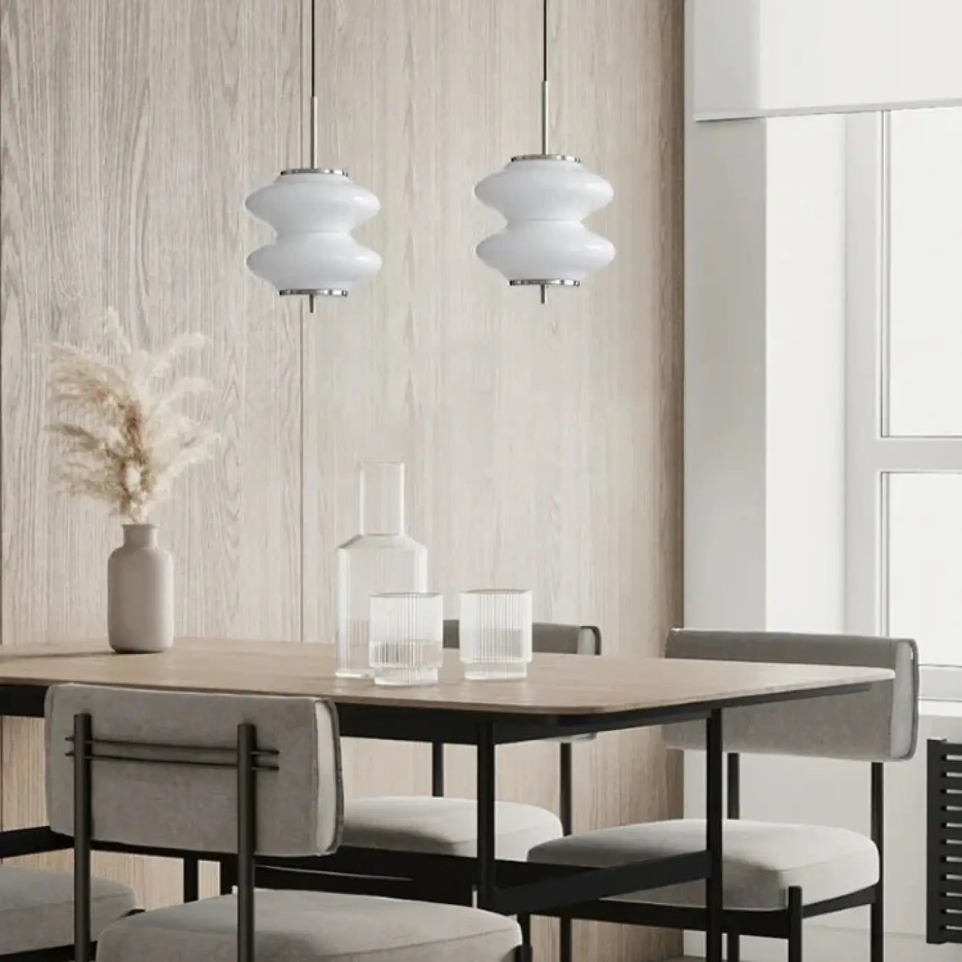 Suspension Luminaire Design en Verre - Kalim