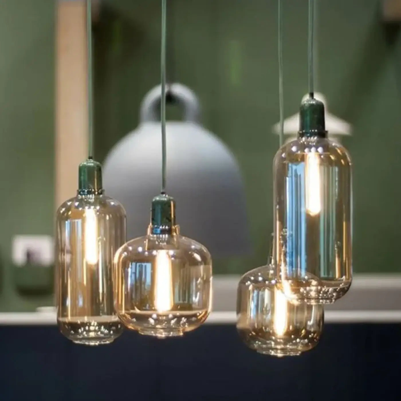 Suspension Luminaire Design en Verre - Hyalis