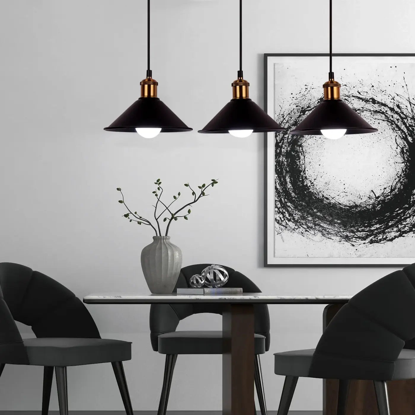 Suspension Luminaire Design - Enor