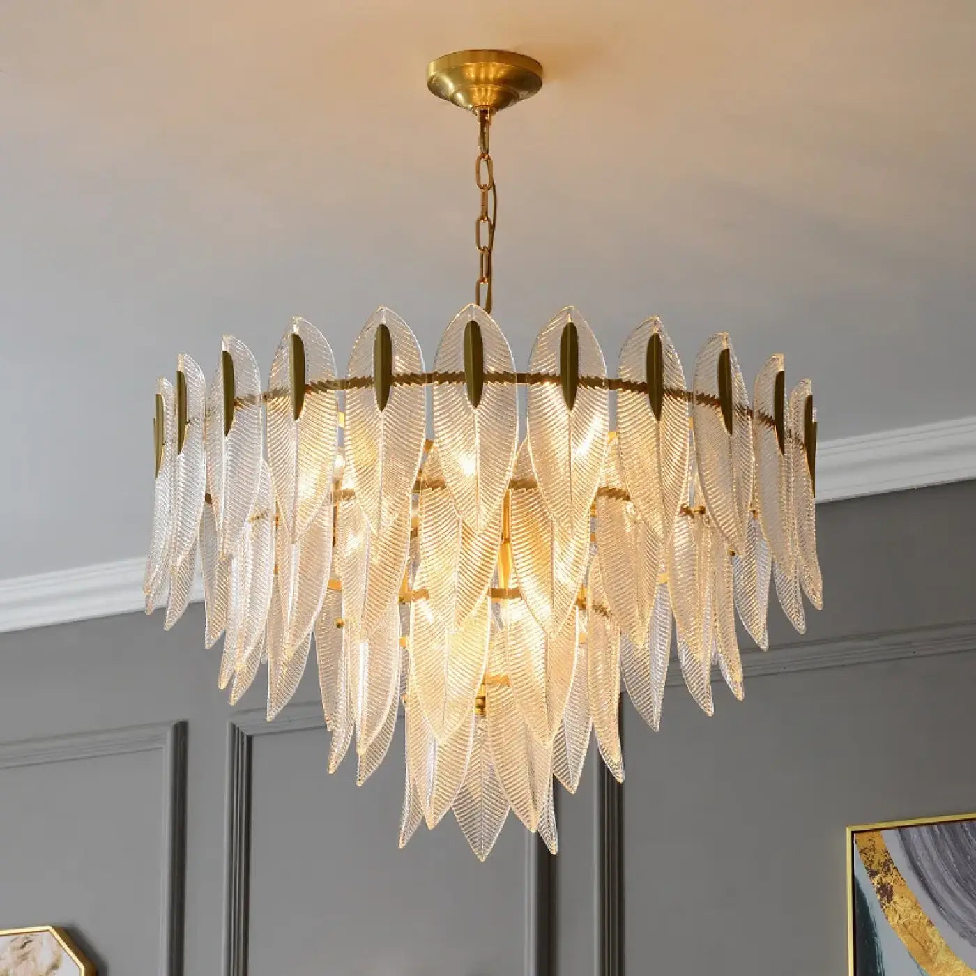 Suspension Luminaire en Verre - Silvain