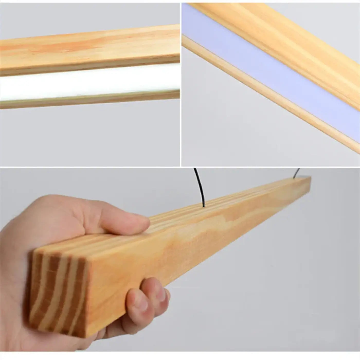 Suspension Luminaire en Bois - Coni